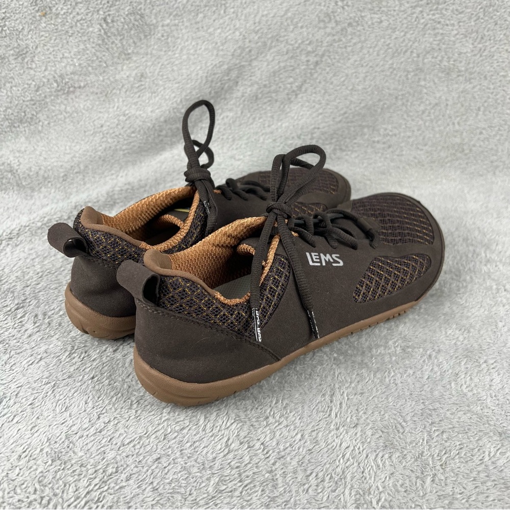 LEMS Primal 2 Minimalist Barefoot Shoes Womens 9.5 Mens 8 Brown Sneaker - Picture 5 of 10